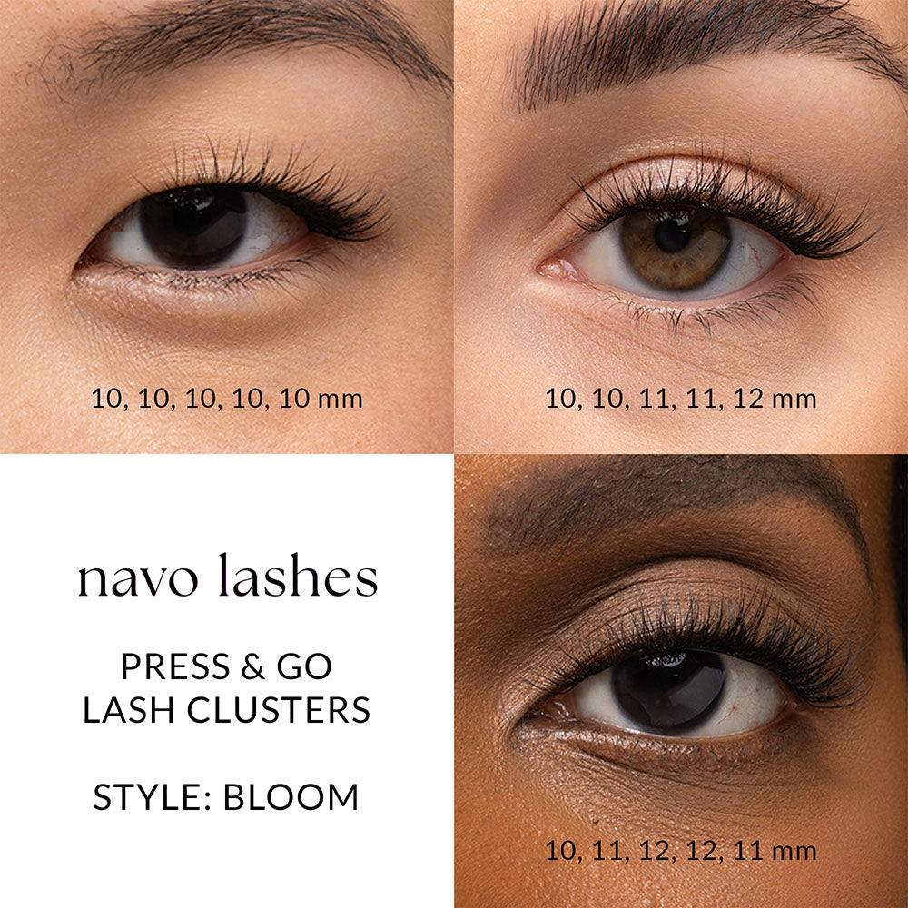 Bloom - 36 Press & Go Lash Clusters