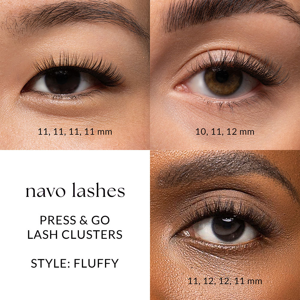 Fluffy - 36 Press & Go Lash Clusters